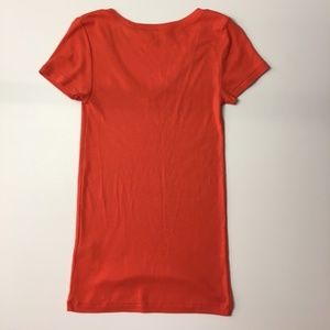 Ralph Lauren Tops - New RALPH LAUREN orange V-neck logo T shirt M Ralph Lauren Tops - New RALPH LAUREN orange V-neck logo T shirt M